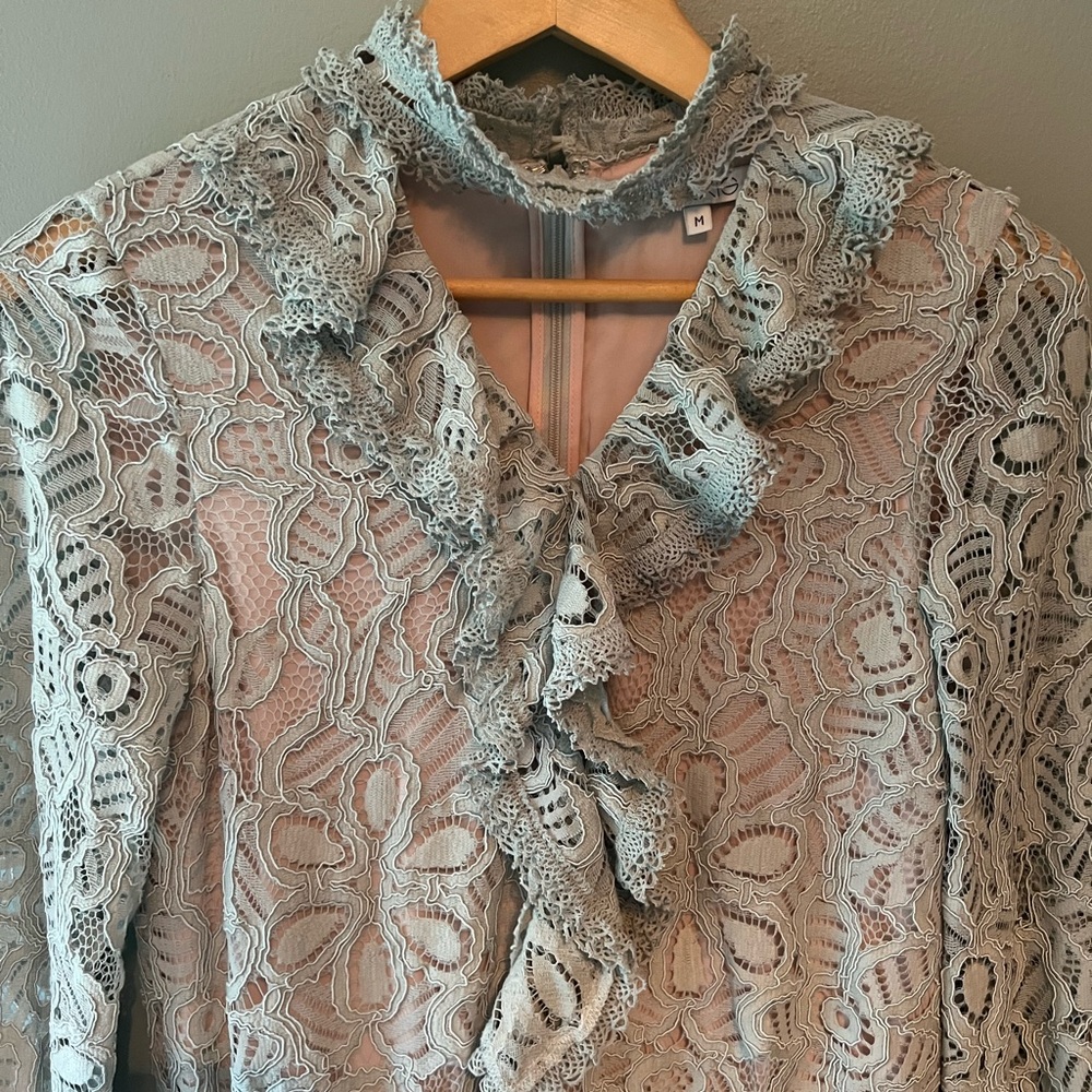 ALEXIS Catalina Dress Blue Lace
Tiered Ruffle - Picture 4 of 8